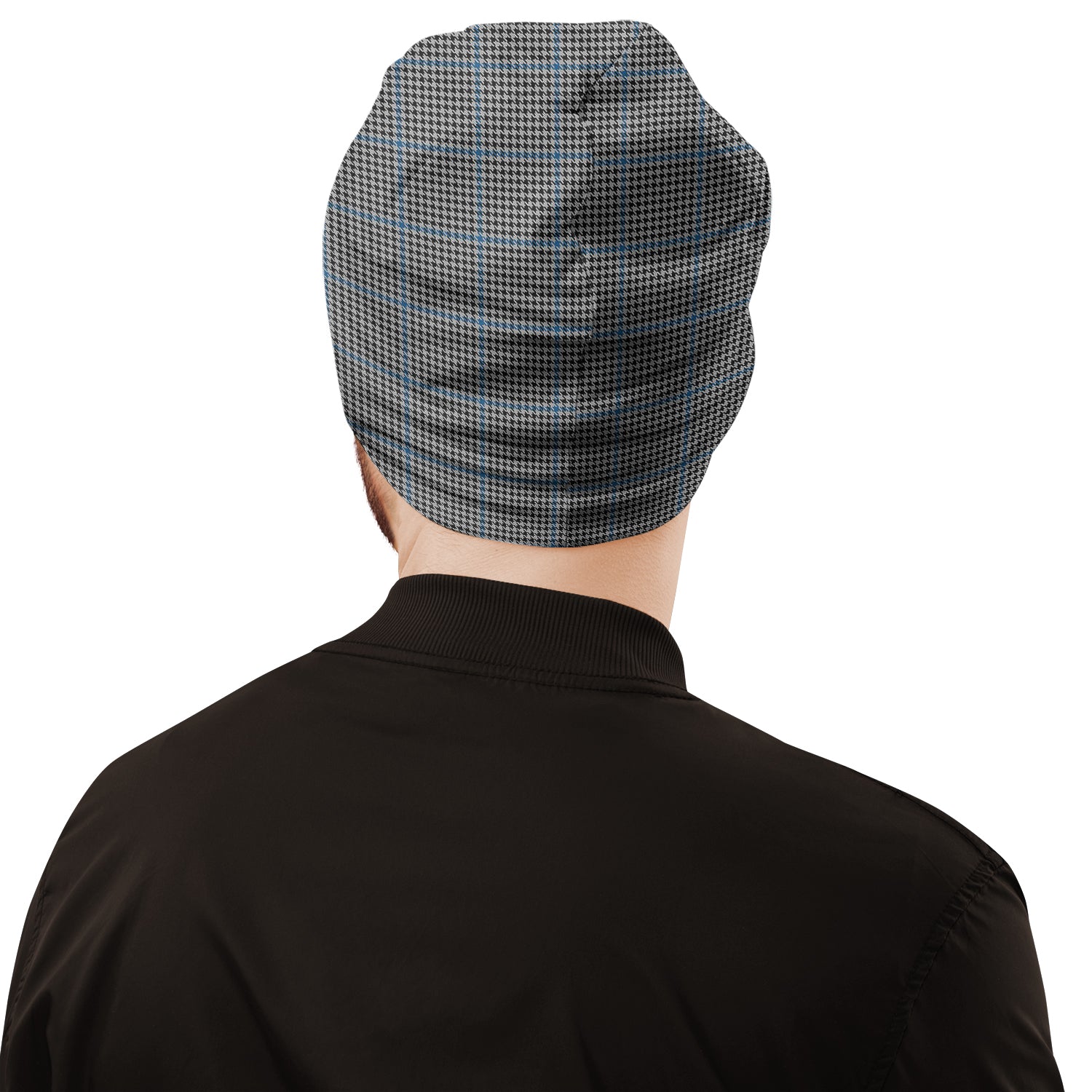 Gladstone Tartan Beanies Hat with Family Crest - Tartan Vibes Clothing