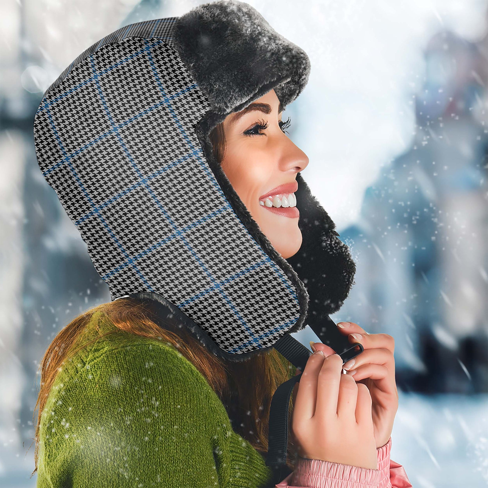 Gladstone Tartan Winter Trapper Hat - Tartan Vibes Clothing