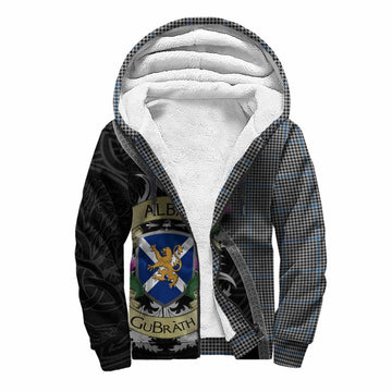 Gladstone (Gladstanes) Tartan Family Crest Sherpa Hoodie Lion Rampant Royal Thistle Shield Celtic Inspired Unisex S - Tartan Vibes Clothing