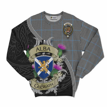 Gladstone (Gladstanes) Tartan Family Crest Sweatshirt Lion Rampant Royal Thistle Shield Celtic Inspired Unisex - Tartan Vibes Clothing