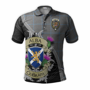 Gladstone (Gladstanes) Tartan Family Crest Polo Shirt Lion Rampant Royal Thistle Shield Celtic Inspired Kid - Tartan Vibes Clothing