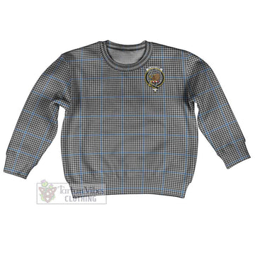 Gladstone (Gladstanes) Tartan Kid Ugly Sweater with Family Crest Kid - Tartan Vibes Clothing