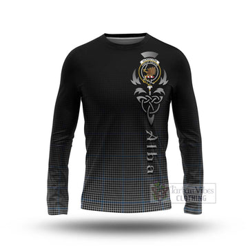 Gladstone (Gladstanes) Tartan Long Sleeve T-Shirt Featuring Alba Gu Brath Family Crest Celtic Inspired Unisex - Tartan Vibes Clothing