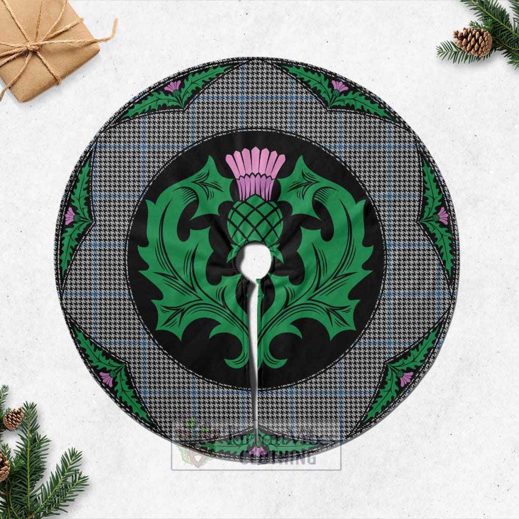 Gladstone (Gladstanes) Tartan Christmas Tree Skirt Scottish Thistle Style Casual Tree Skirts - Tartan Vibes Clothing