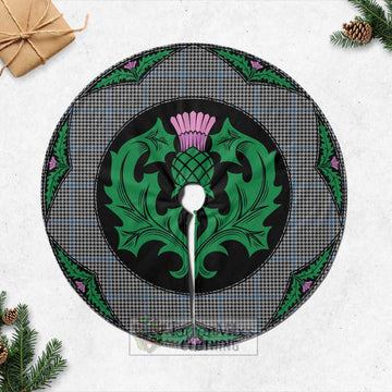 Gladstone (Gladstanes) Tartan Christmas Tree Skirt Scottish Thistle Style Casual Tree Skirts - Tartan Vibes Clothing