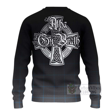 Gladstone (Gladstanes) Tartan Ugly Sweater Featuring Alba Gu Brath Family Crest Celtic Inspired - Tartan Vibes Clothing