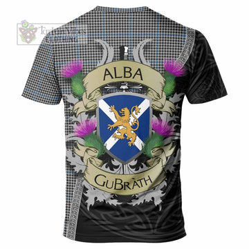 Gladstone (Gladstanes) Tartan Family Crest T-Shirt Lion Rampant Royal Thistle Shield Celtic Inspired
