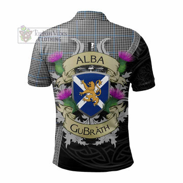 Gladstone (Gladstanes) Tartan Family Crest Polo Shirt Lion Rampant Royal Thistle Shield Celtic Inspired - Tartan Vibes Clothing