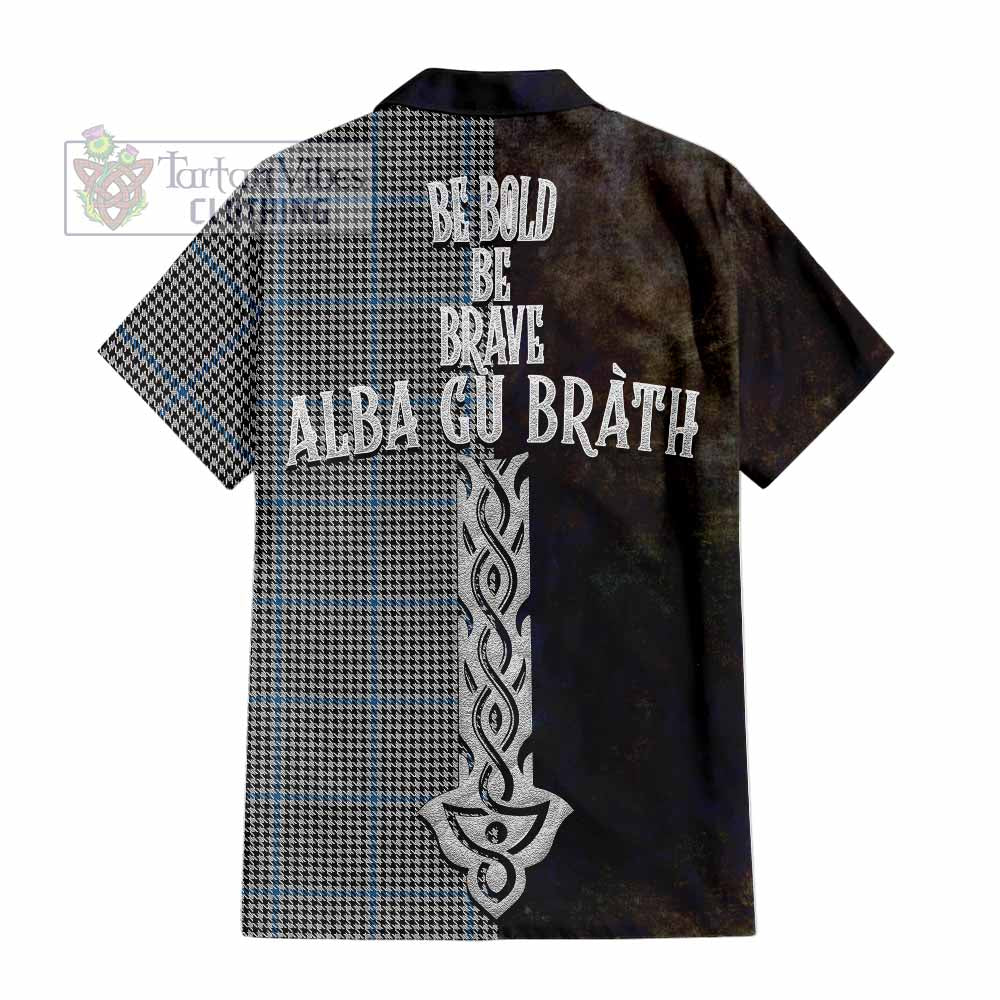 Gladstone (Gladstanes) Tartan Family Crest Hawaiian Shirt Alba Gu Brath Be Brave Lion Ancient Style - Tartan Vibes Clothing