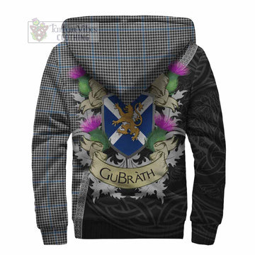 Gladstone (Gladstanes) Tartan Family Crest Sherpa Hoodie Lion Rampant Royal Thistle Shield Celtic Inspired - Tartan Vibes Clothing