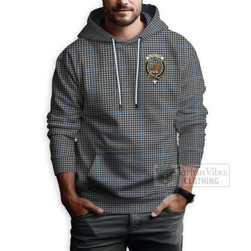 Gladstone (Gladstanes) Tartan Hoodie with Family Crest Celtic Skull Style - Tartan Vibes Clothing