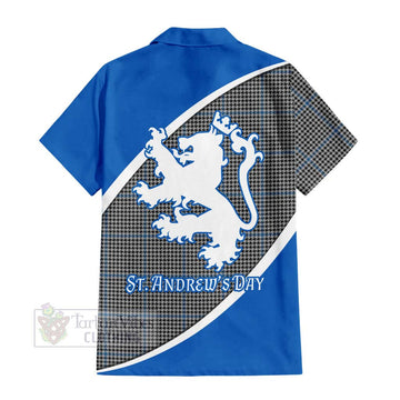 Gladstone (Gladstanes) Family Crest Tartan Hawaiian Shirt Celebrate Saint Andrew's Day in Style - Tartan Vibes Clothing
