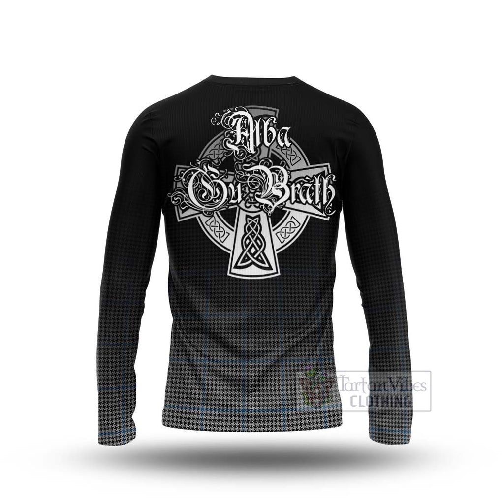 Gladstone (Gladstanes) Tartan Long Sleeve T-Shirt Featuring Alba Gu Brath Family Crest Celtic Inspired - Tartan Vibes Clothing