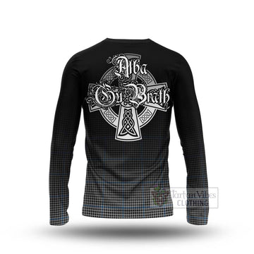 Gladstone (Gladstanes) Tartan Long Sleeve T-Shirt Featuring Alba Gu Brath Family Crest Celtic Inspired - Tartan Vibes Clothing