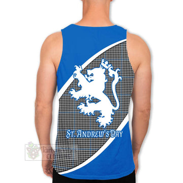 Gladstone (Gladstanes) Family Crest Tartan Men's Tank Top Celebrate Saint Andrew's Day in Style - Tartan Vibes Clothing