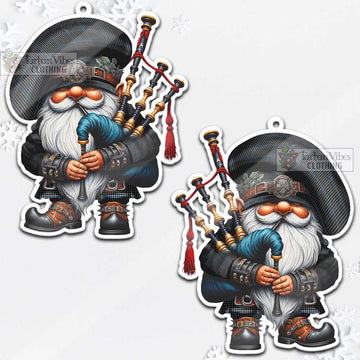 Gladstone (Gladstanes) Tartan Bagpiper Gnome Christmas Ornament - Tartan Vibes Clothing