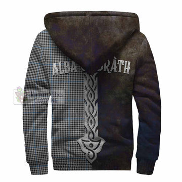 Gladstone (Gladstanes) Tartan Family Crest Sherpa Hoodie Alba Gu Brath Be Brave Lion Ancient Style - Tartan Vibes Clothing