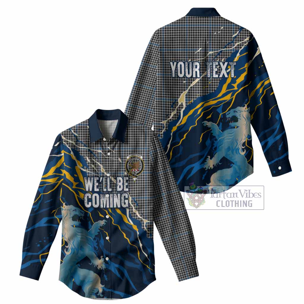 Gladstone (Gladstanes) Scotland Tartan Women Casual Shirt WC2026 Football - We'll Be Coming