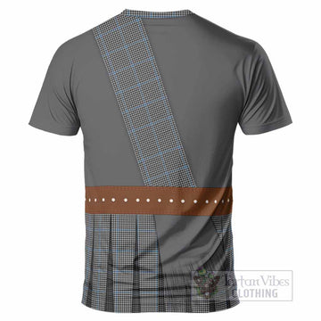 Gladstone (Gladstanes) Tartan Crest T-Shirt Kilt Costume Style