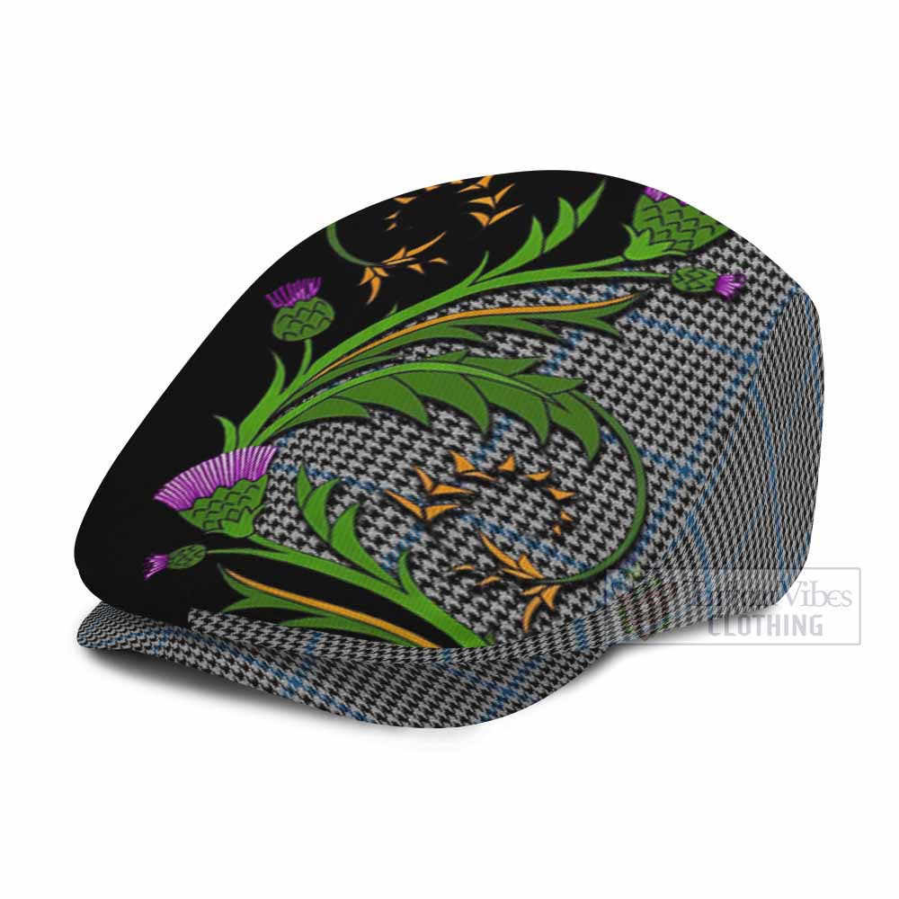 Gladstone (Gladstanes) Tartan Flat Cap, Jeff Cap Scottish Thistle Pride Heritage Art