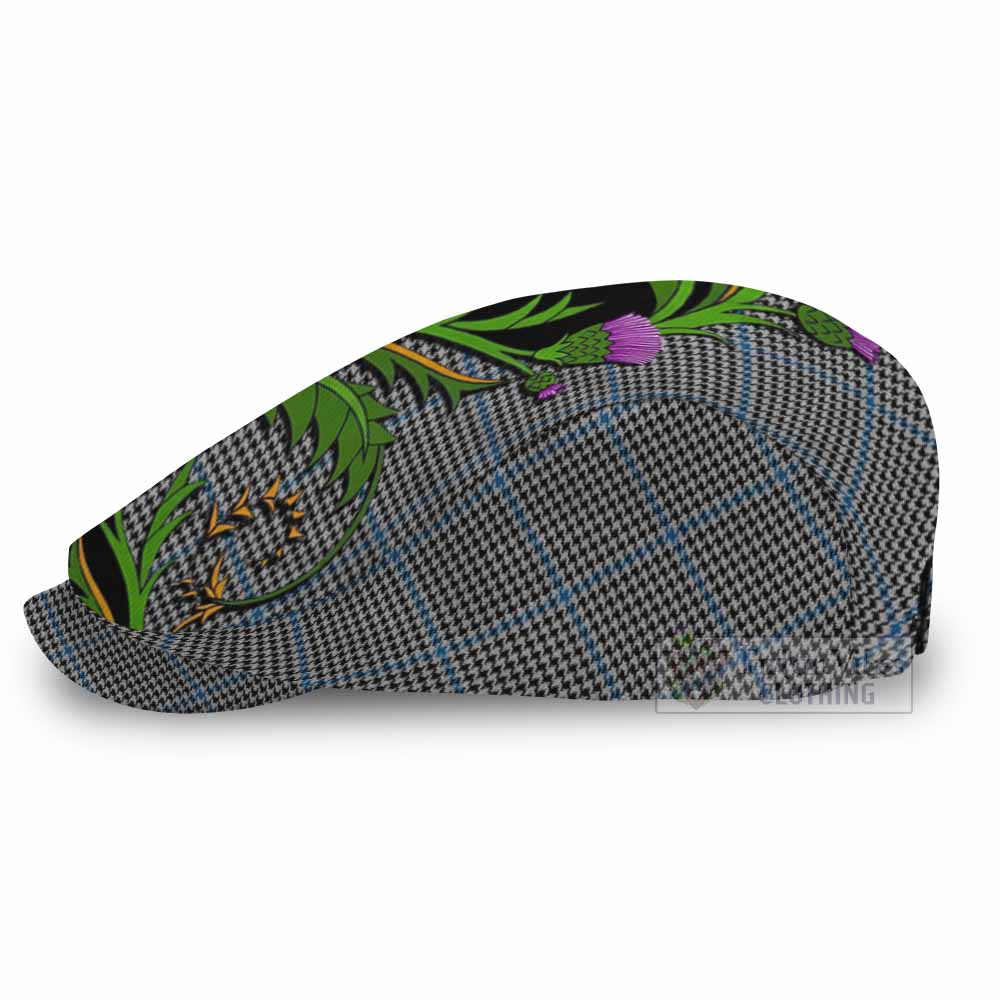 Gladstone (Gladstanes) Tartan Flat Cap, Jeff Cap Scottish Thistle Pride Heritage Art