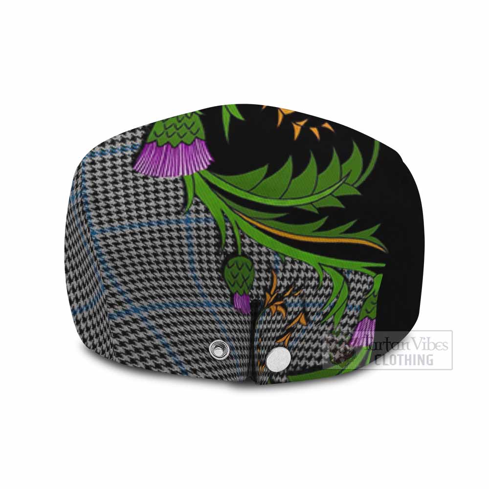 Gladstone (Gladstanes) Tartan Flat Cap, Jeff Cap Scottish Thistle Pride Heritage Art