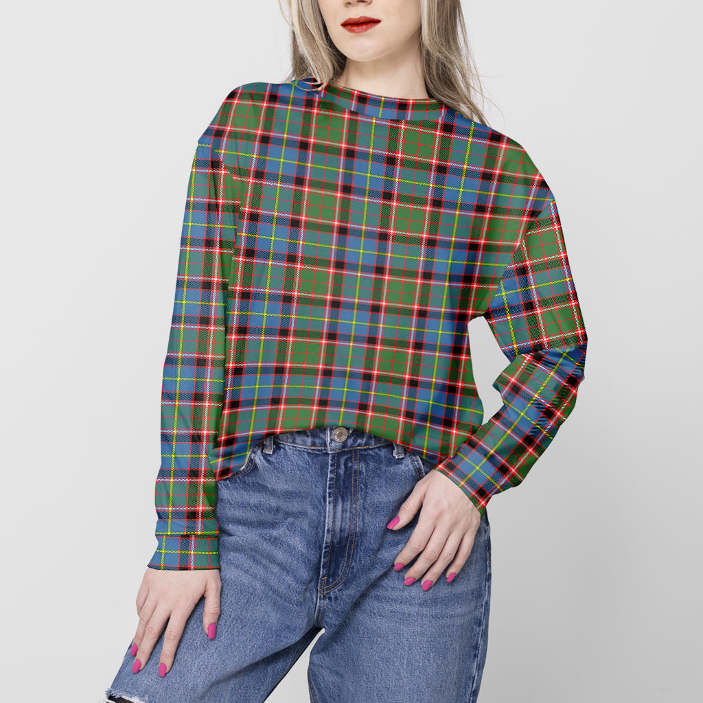 Glass Tartan Sweatshirt Unisex - Tartan Vibes Clothing