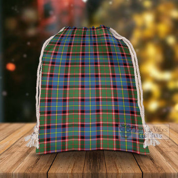 Glass Tartan Christmas Santa's Bag - Tartan Vibes Clothing