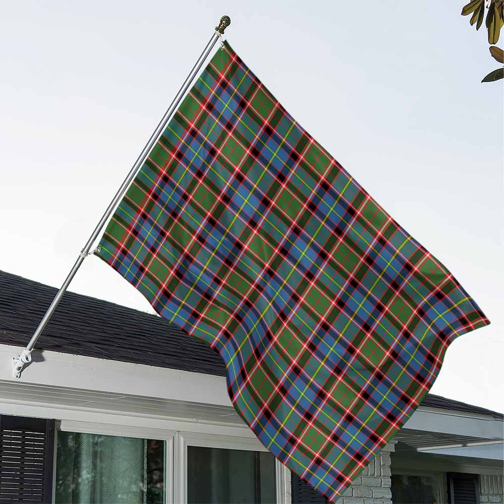 Glass Tartan House Flag House Flag - Tartan Vibes Clothing