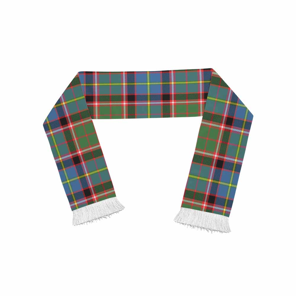 Glass Tartan Ruffneck Scarf One Size 67.7*6.7 inches - Tartan Vibes Clothing