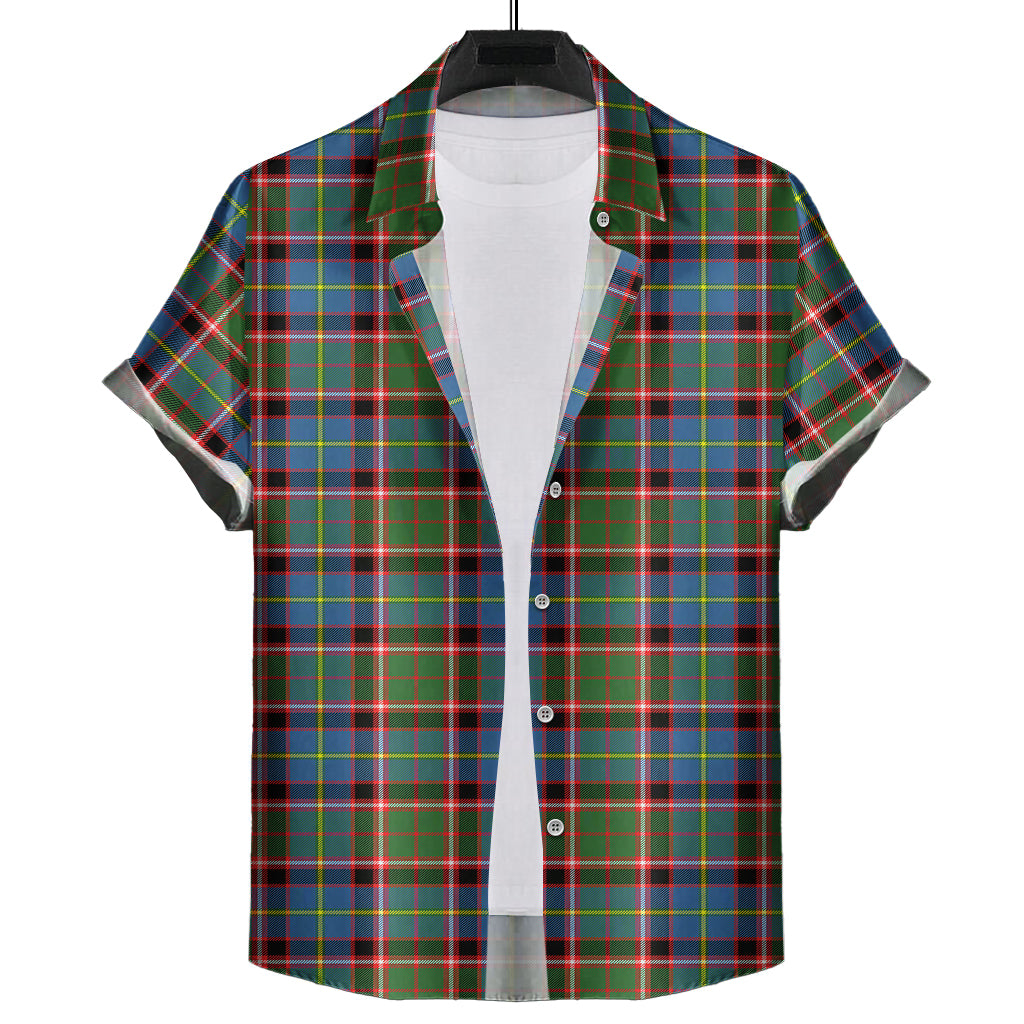 Glass Tartan Hawaiian Shirt Kid - Tartan Vibes Clothing