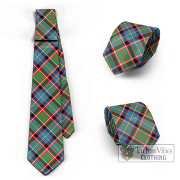 Glass Tartan Classic Necktie Cross Style Necktie One Size - Tartan Vibes Clothing