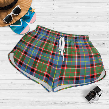Glass Tartan Womens Shorts 4XL - Tartan Vibes Clothing