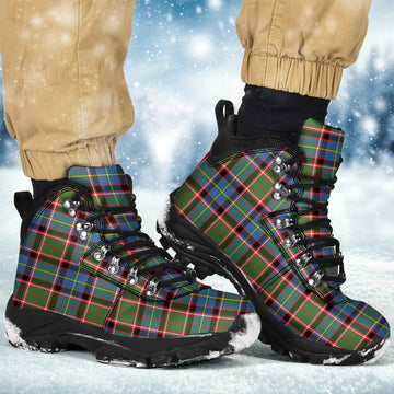 Glass Tartan Alpine Boots