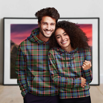 Glass Tartan Hoodie Zip Hoodie - Tartan Vibes Clothing