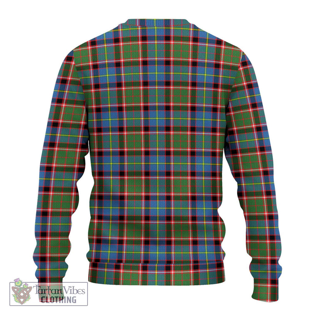 Glass Tartan Ugly Sweater with Family Crest DNA In Me Style - Tartan Vibes Clothing
