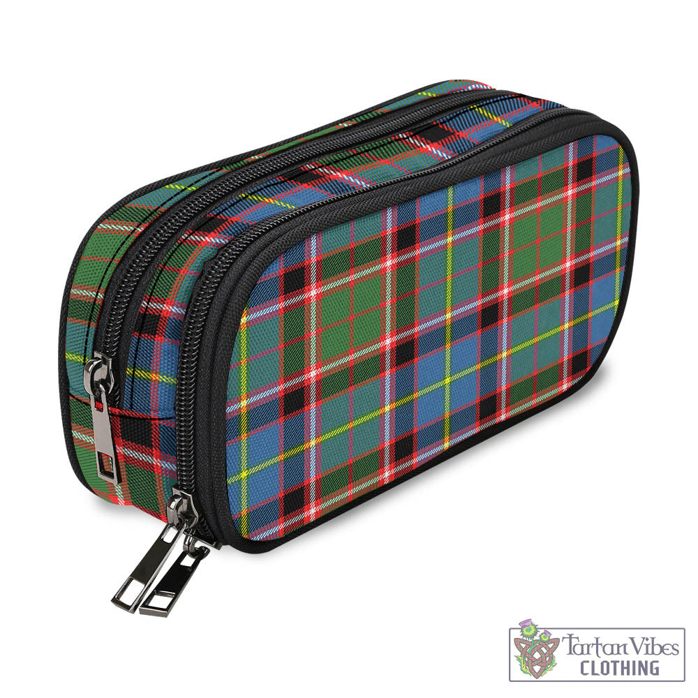 Glass Tartan Pen and Pencil Case - Tartan Vibes Clothing