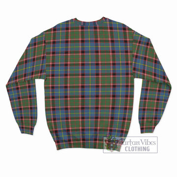 Glass Tartan Sweatshirt with Family Crest DNA In Me Style - Tartan Vibes Clothing