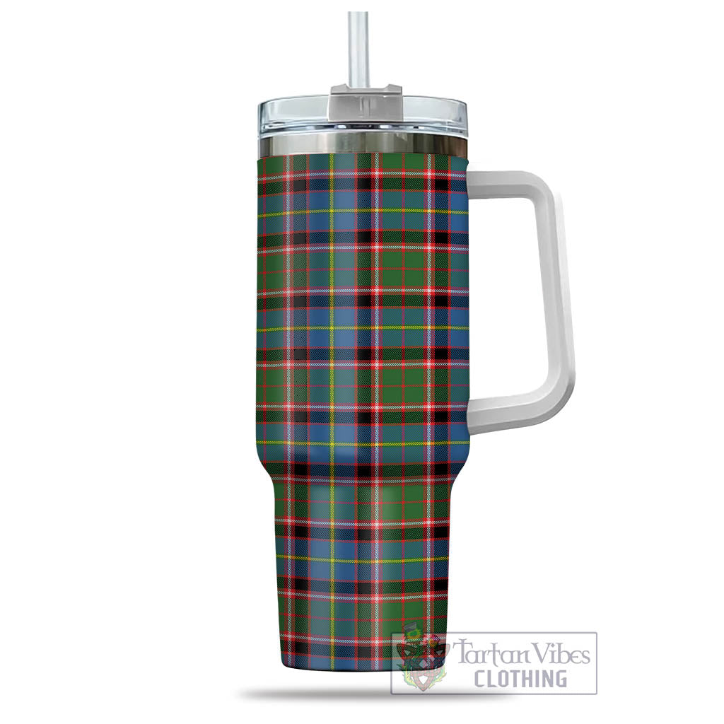 Glass Tartan Tumbler with Handle - Tartan Vibes Clothing