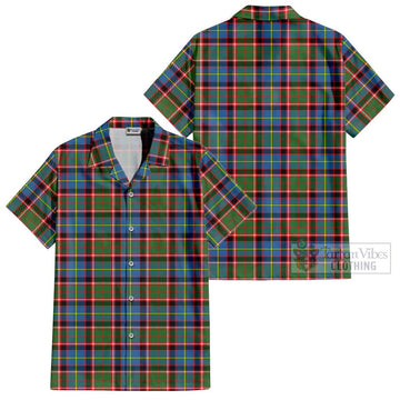 Glass Tartan Cotton Hawaiian Shirt - Tartan Vibes Clothing