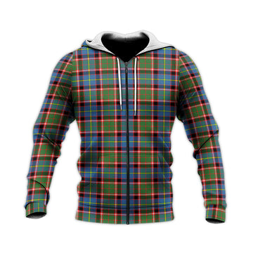 Glass Tartan Knitted Hoodie - Tartan Vibes Clothing