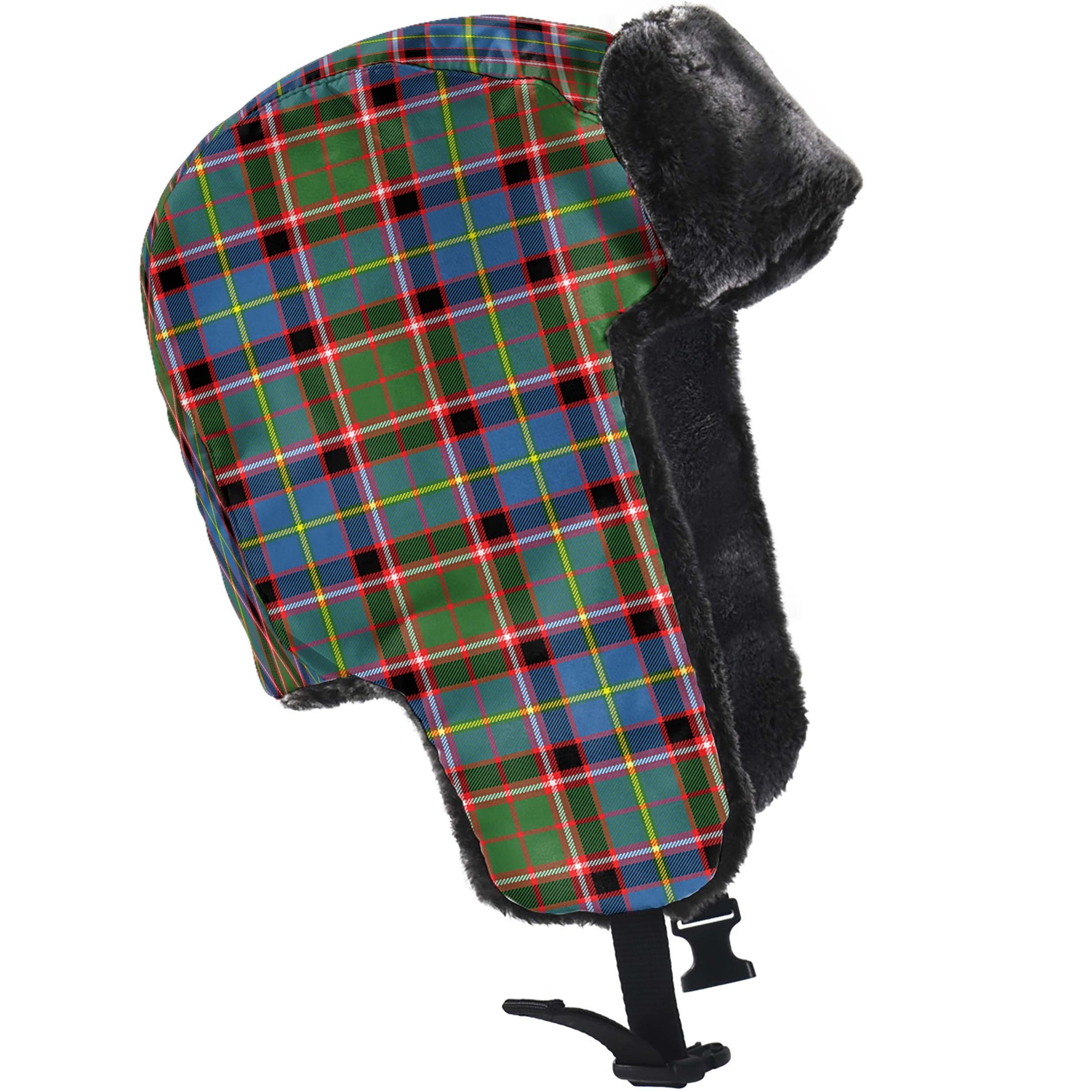 Glass Tartan Winter Trapper Hat - Tartan Vibes Clothing