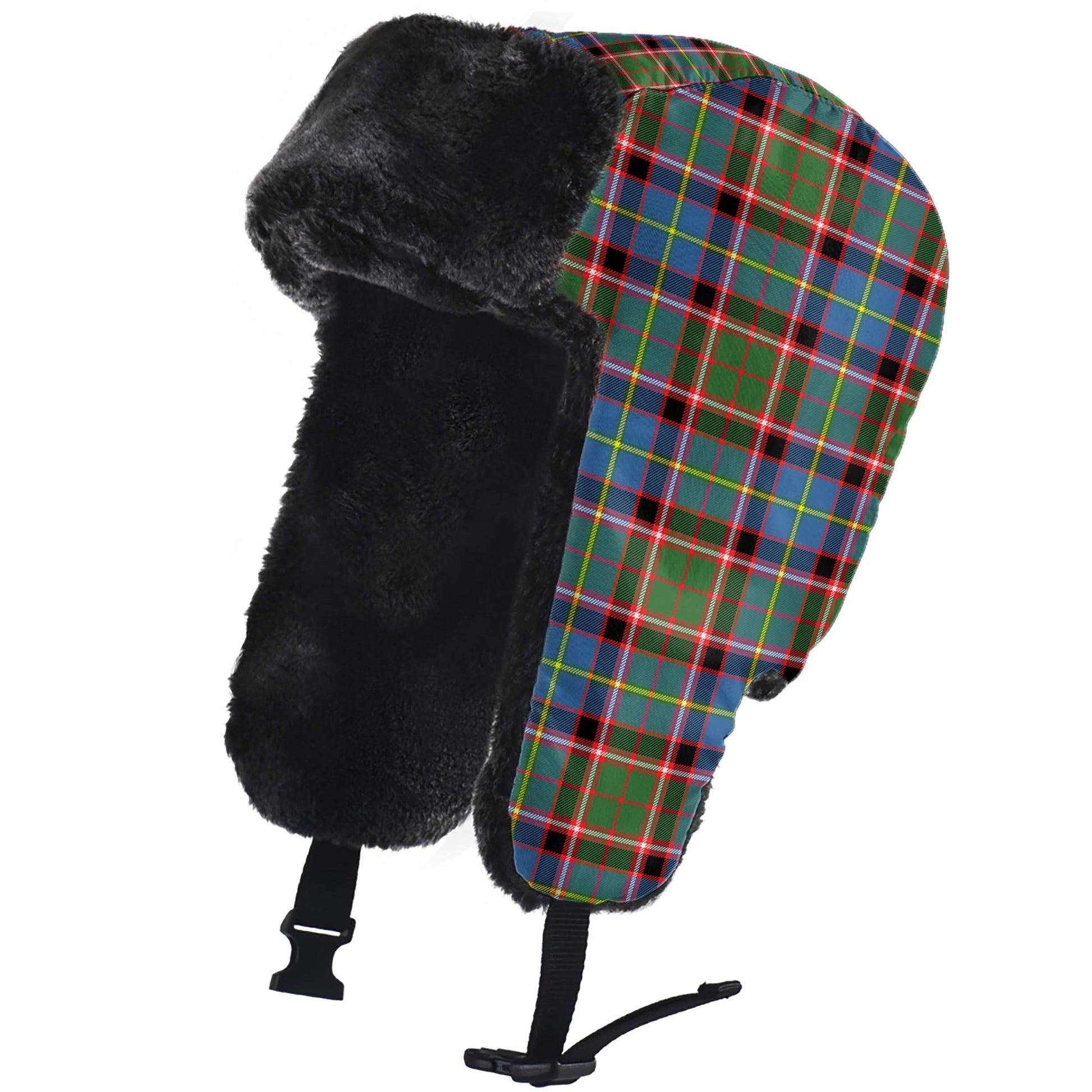 Glass Tartan Winter Trapper Hat - Tartan Vibes Clothing
