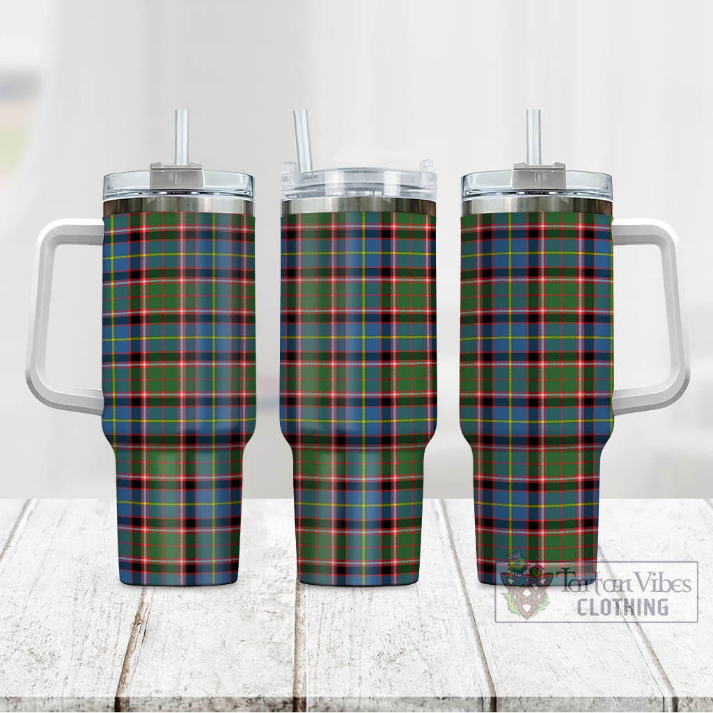 Glass Tartan Tumbler with Handle - Tartan Vibes Clothing