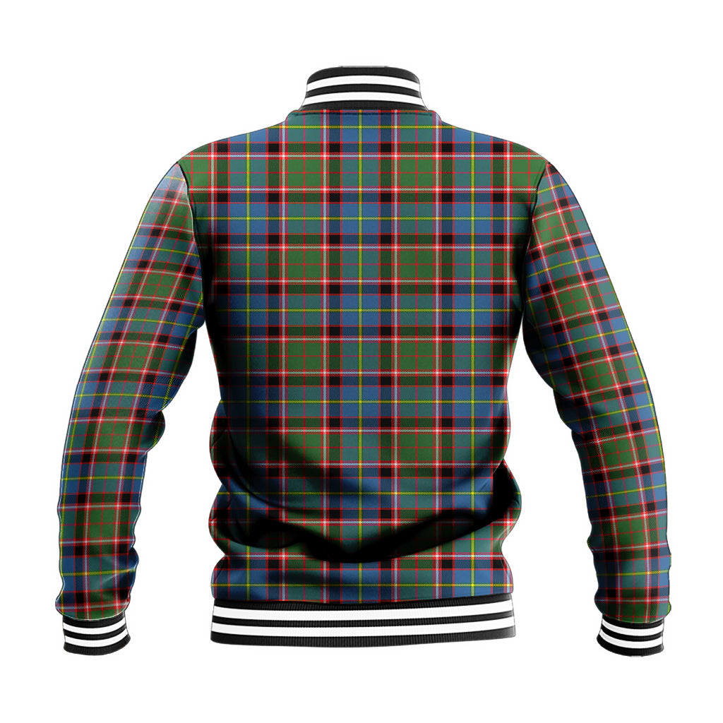 Glass Tartan Baseball Jacket - Tartan Vibes Clothing
