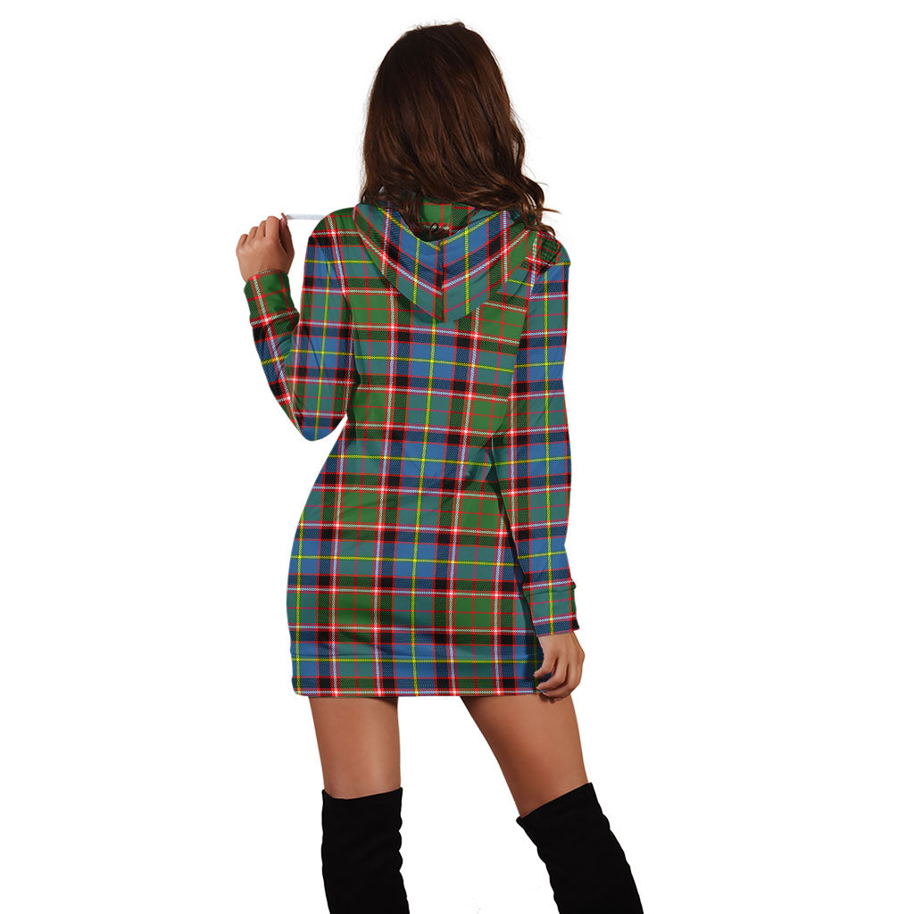 Glass Tartan Hoodie Dress - Tartan Vibes Clothing