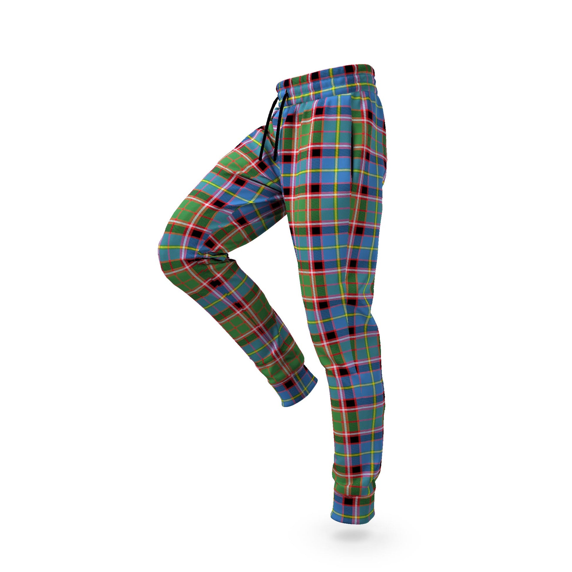 Glass Tartan Joggers Pants - Tartan Vibes Clothing