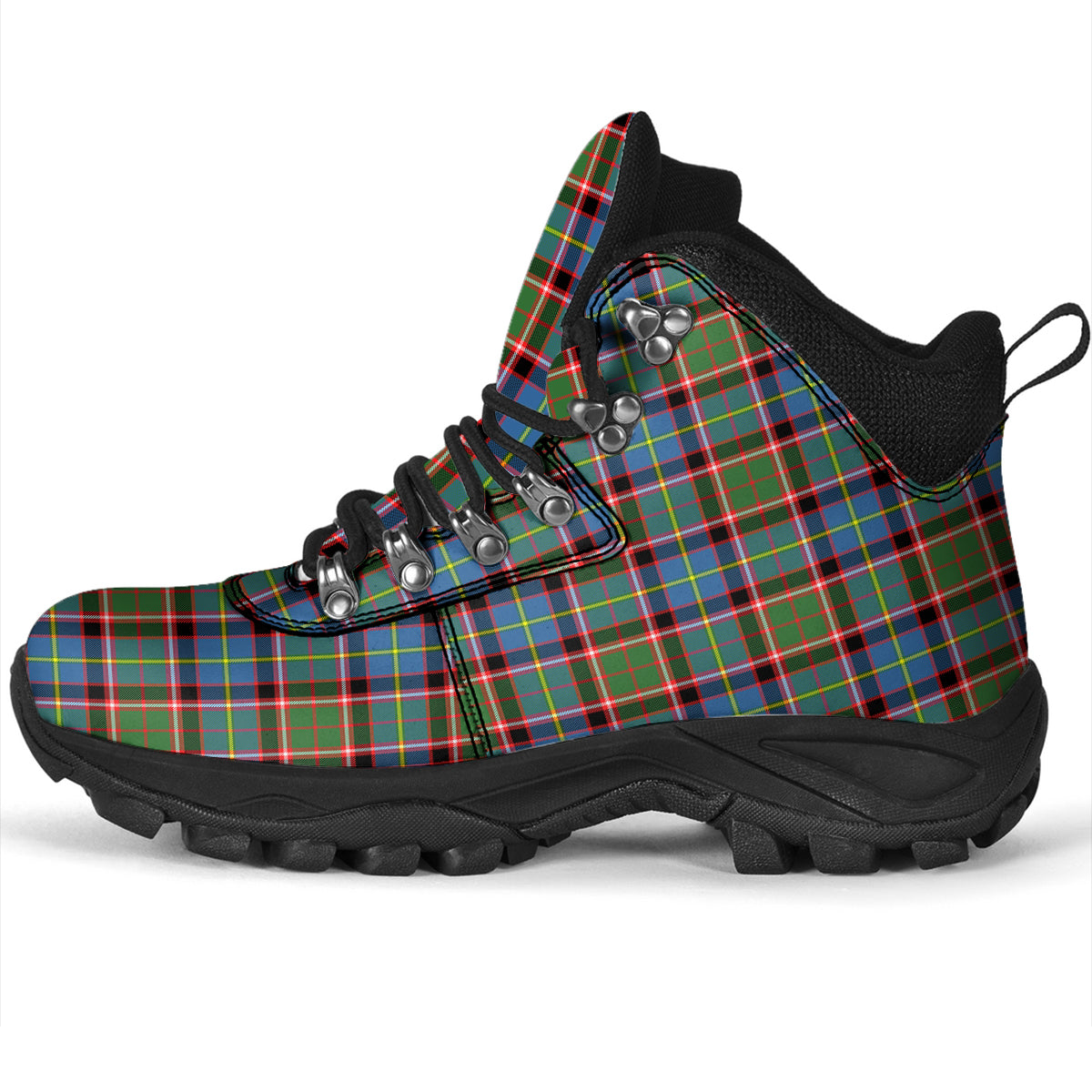 Glass Tartan Alpine Boots - Tartanvibesclothing