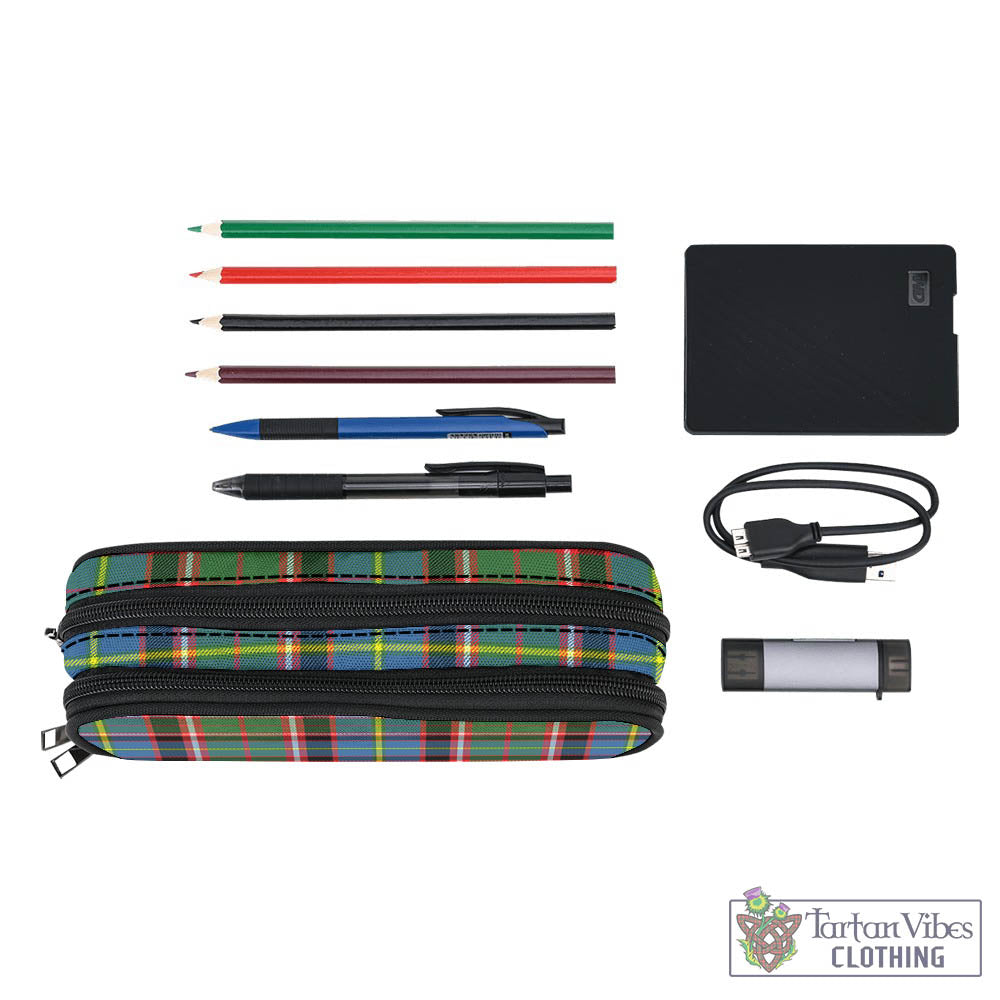 Glass Tartan Pen and Pencil Case - Tartan Vibes Clothing