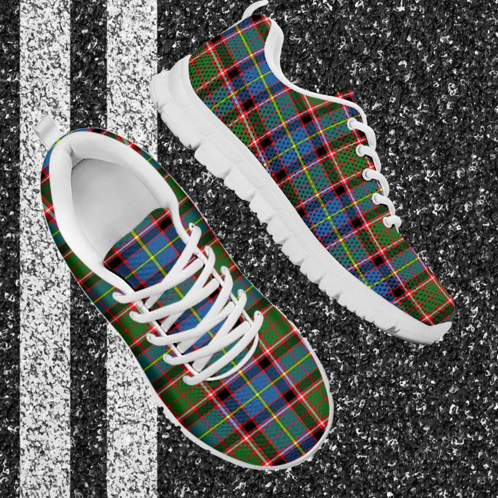 Glass Tartan Sneakers - Tartan Vibes Clothing